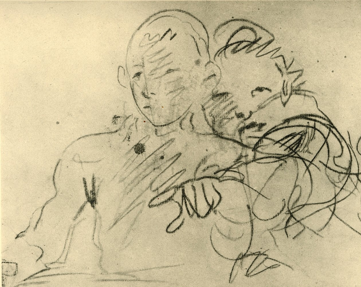 Two Boys, 18. yüzyılın ortaları, 1928 by Giovanni Battista Tiepolo