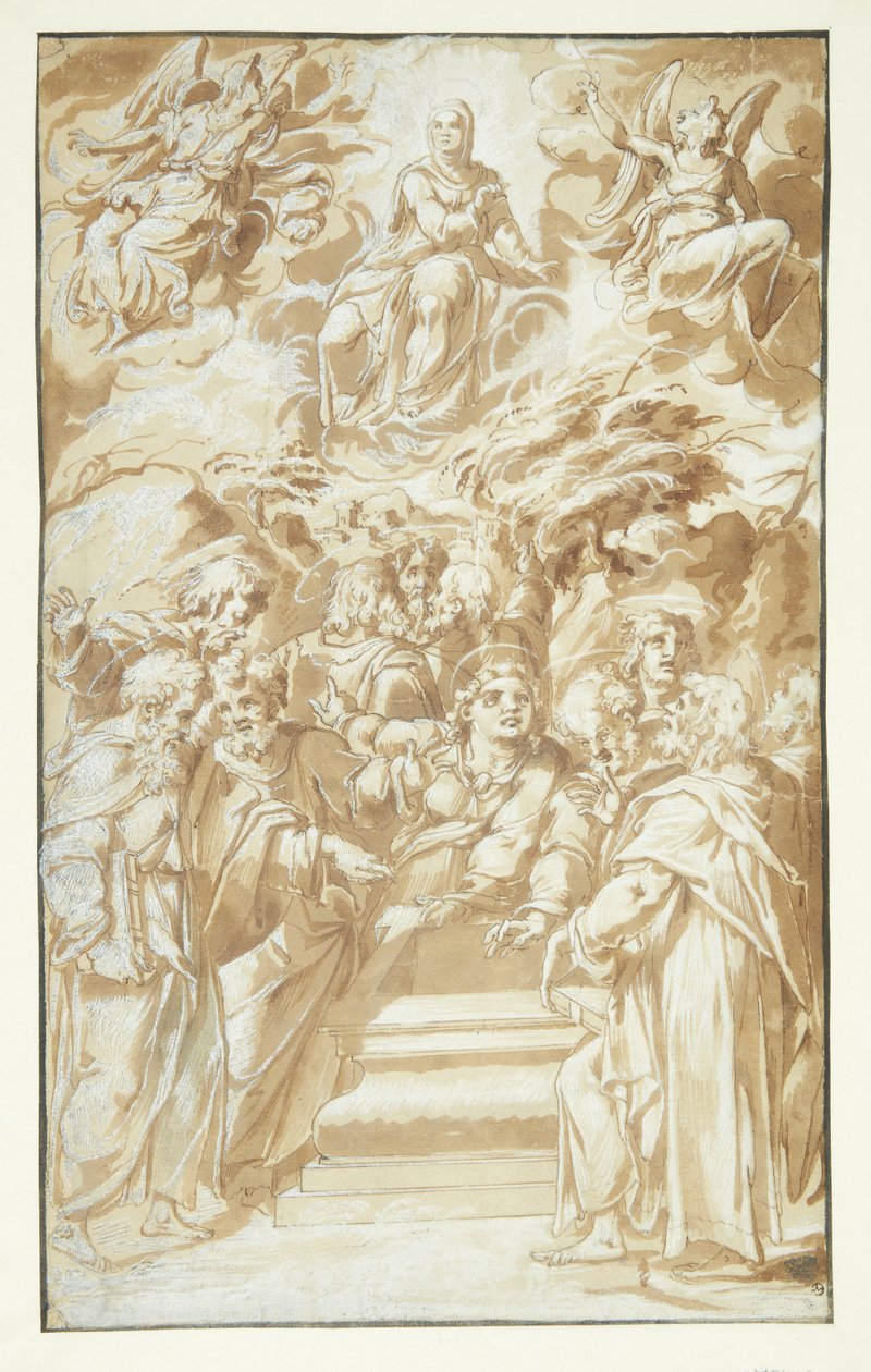 Meryem yükselişi by Giovanni Battista Venanzi