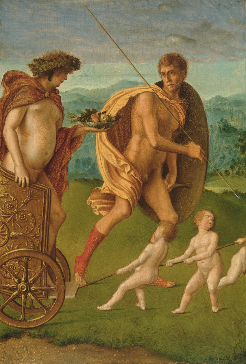 Kahramanca Erdem Alegorisi by Giovanni Bellini