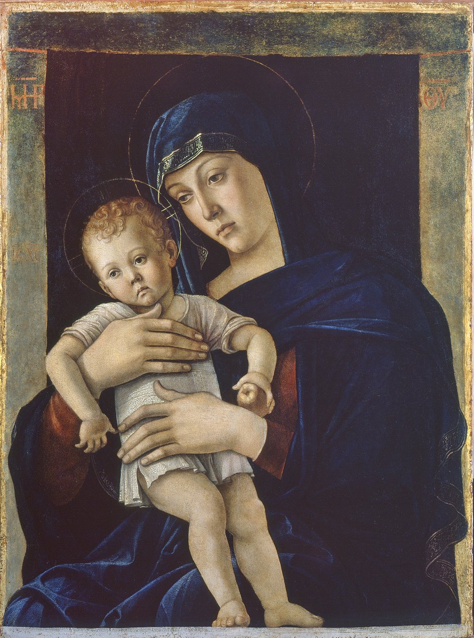 madonna ve çocuk by Giovanni Bellini