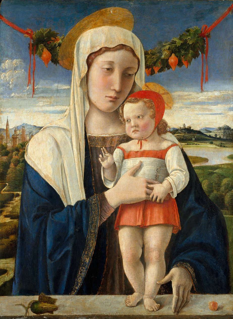 Madonna ve Çocuk, ca. 1470. by Giovanni Bellini