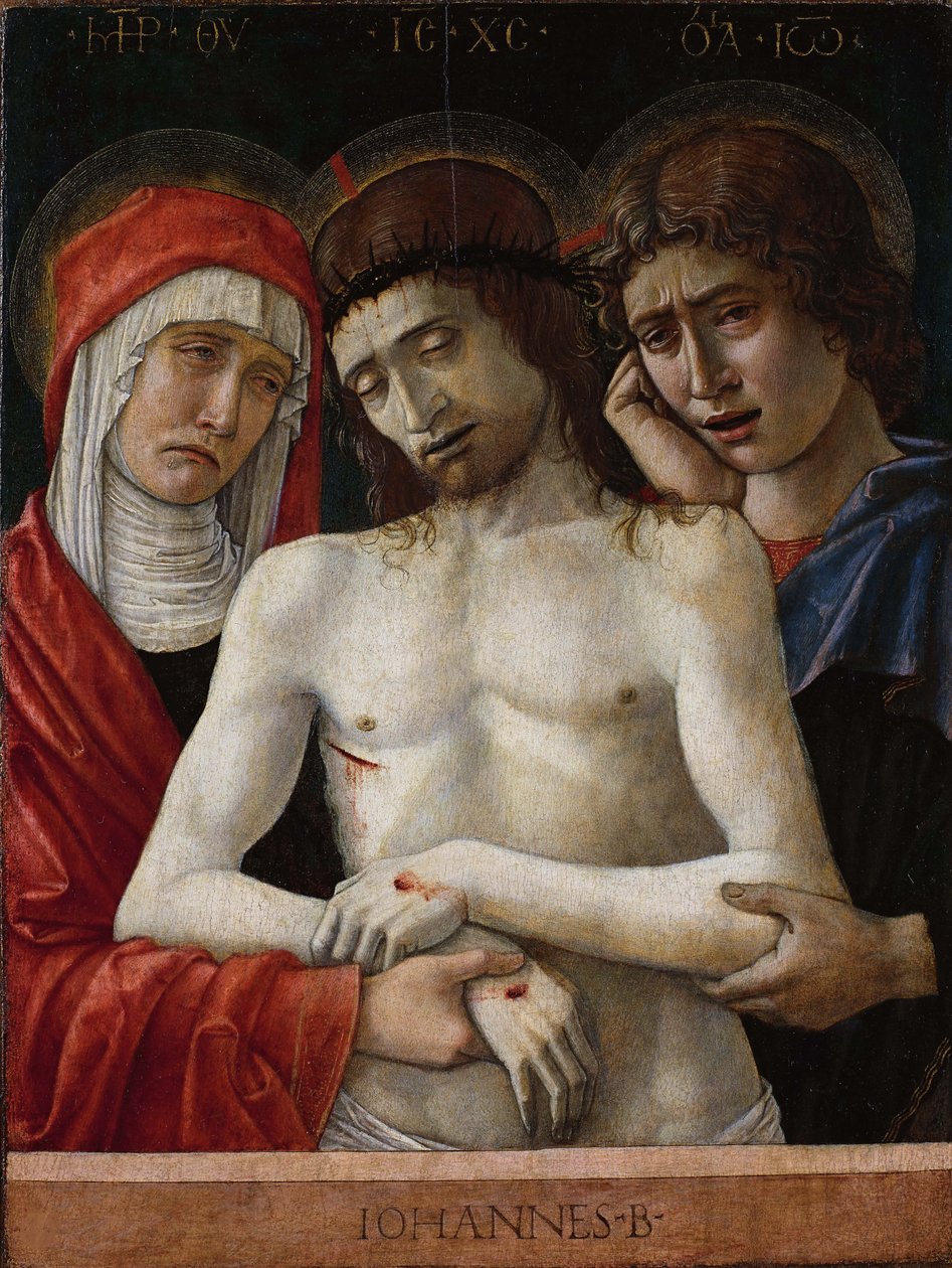 Pieta, yaklaşık 1455. by Giovanni Bellini