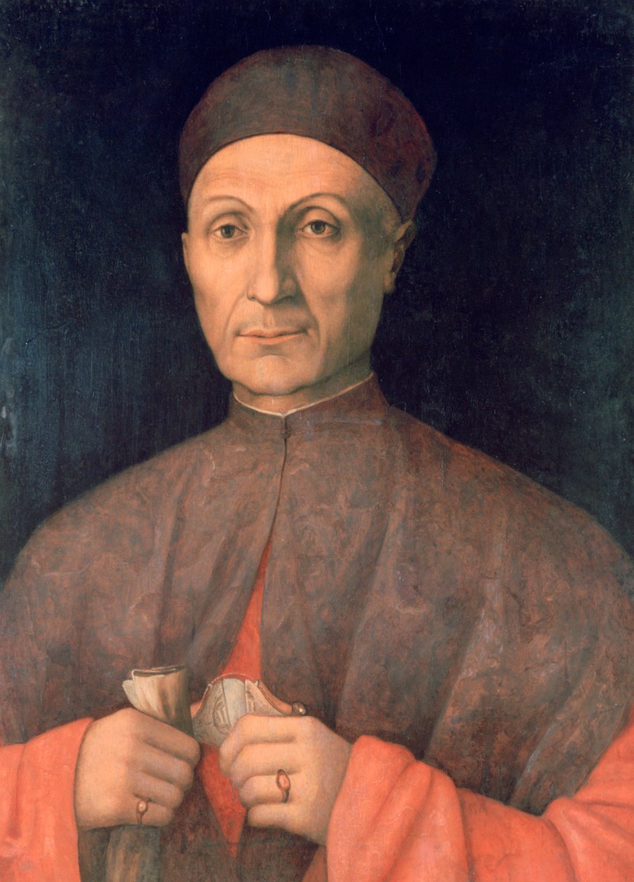 Bir Bilim Adamının Portresi, c1450-1507 by Giovanni Bellini