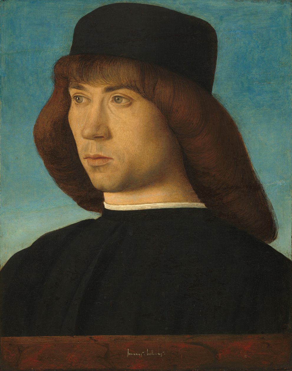 Bir Genç Adamın Portresi, c. 1490. by Giovanni Bellini