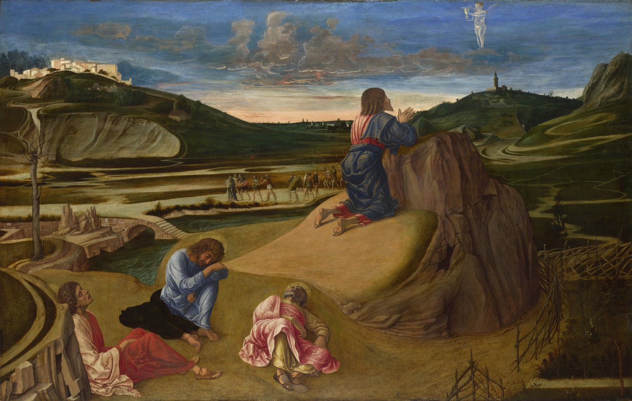 Bahçedeki Acı, yaklaşık 1465 by Giovanni Bellini