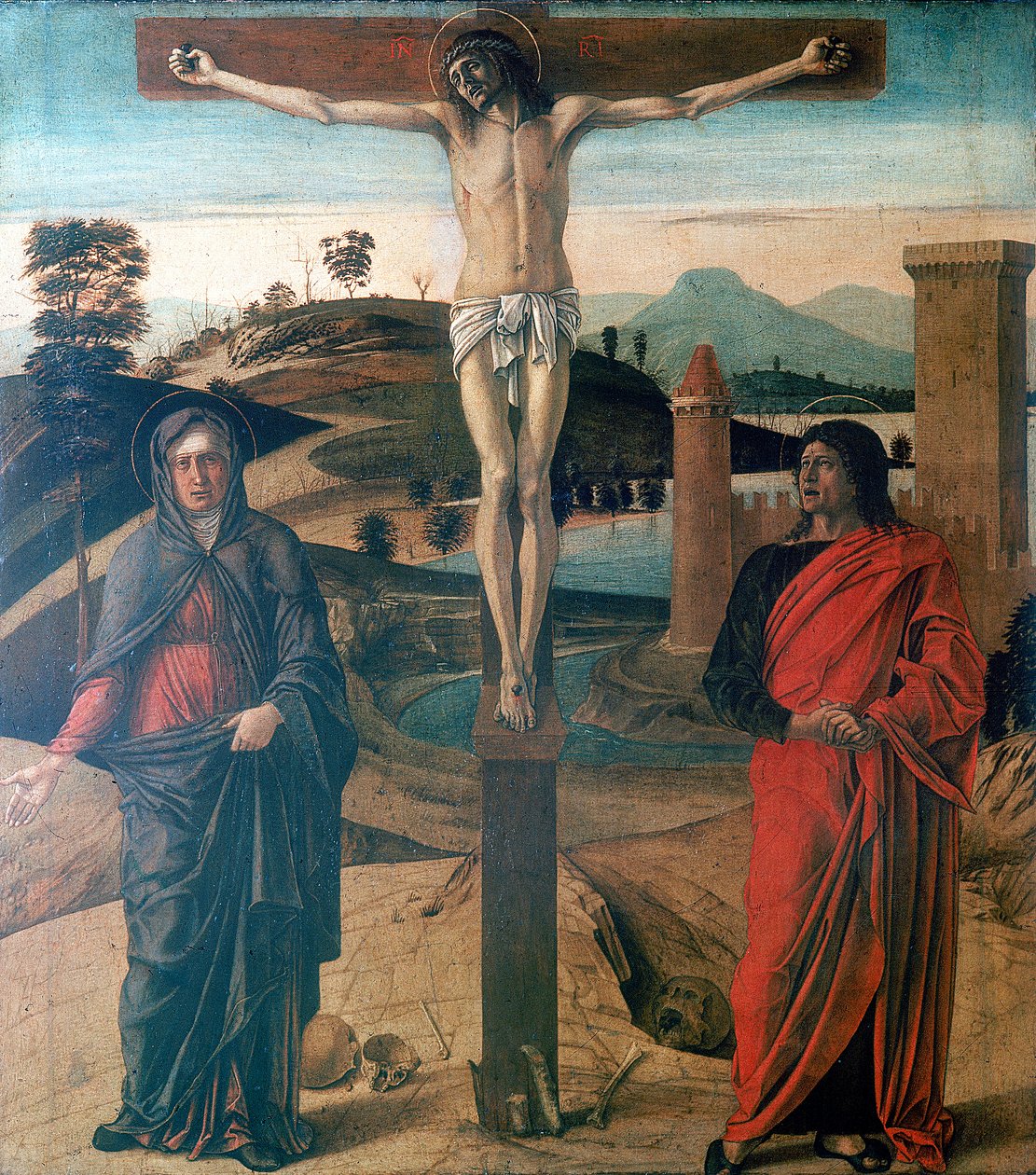 Çarmıha Gerilme, 1465 by Giovanni Bellini