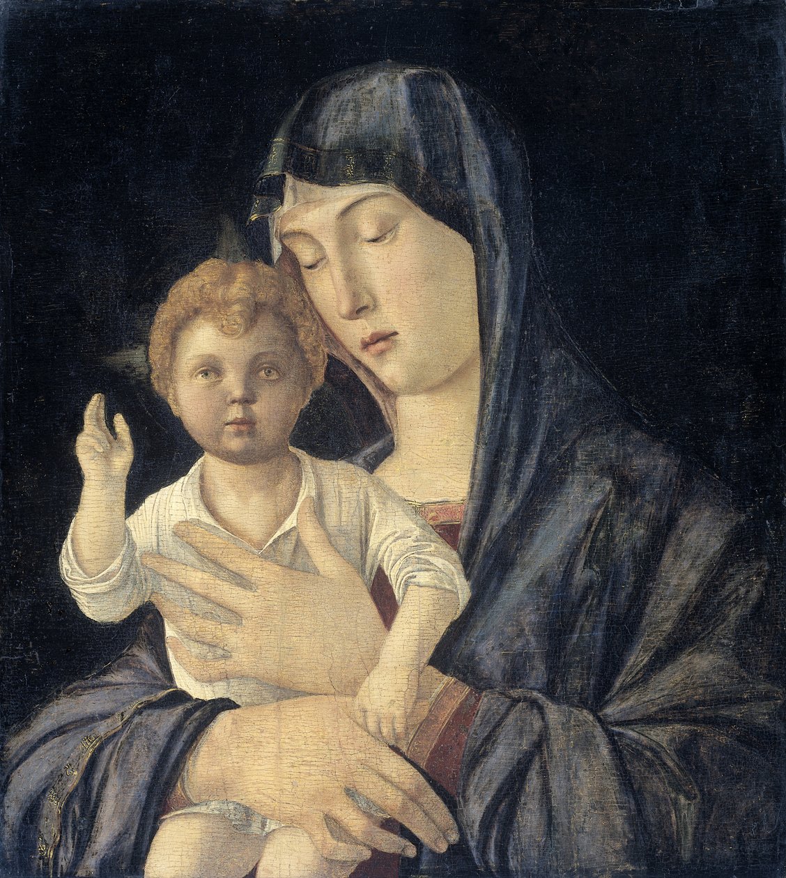 Bakire ve Daimi Nimet Çocuğu, 1470-1480 by Giovanni Bellini