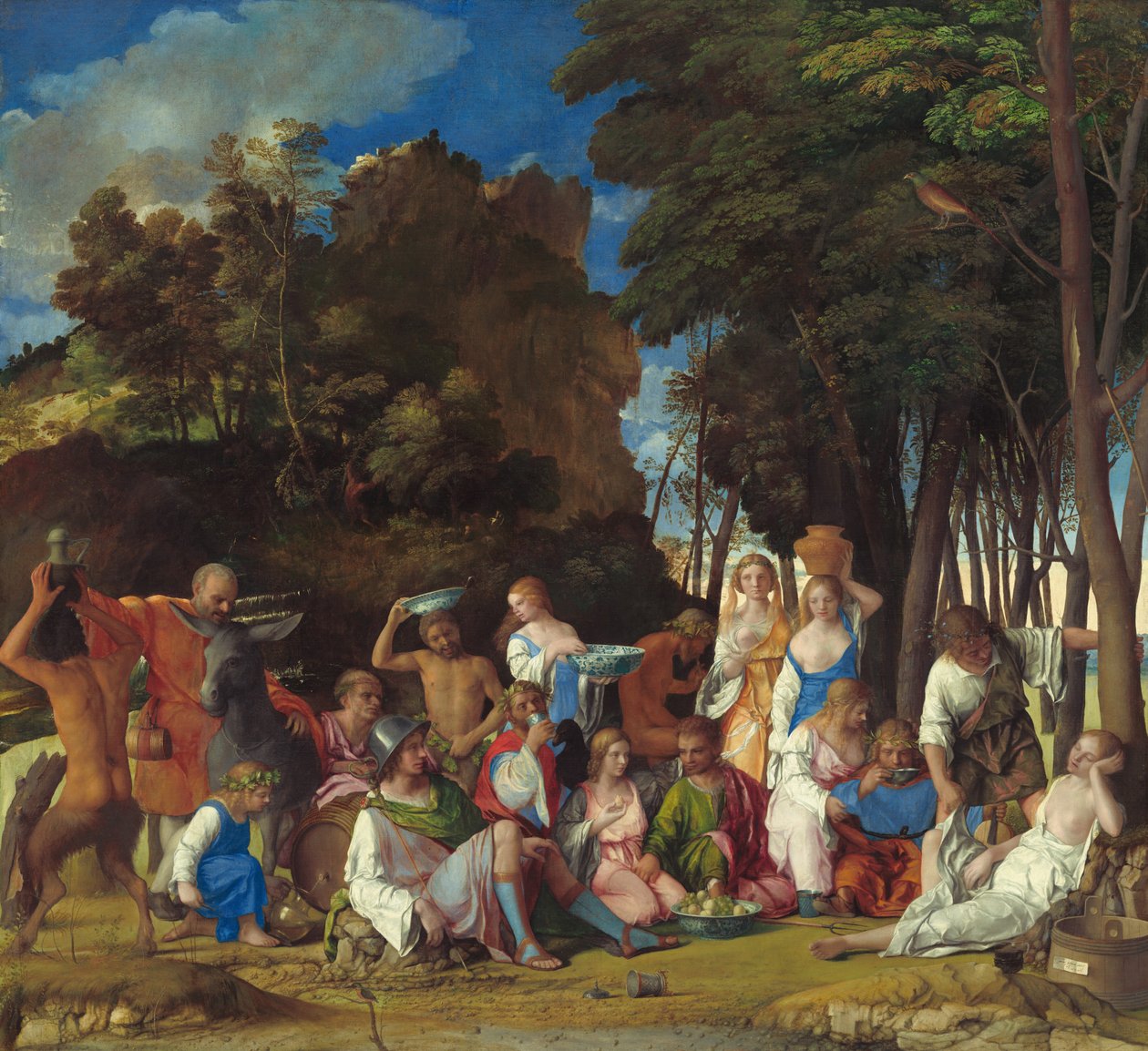 Tanrıların Bayramı by Giovanni Bellini and Titian