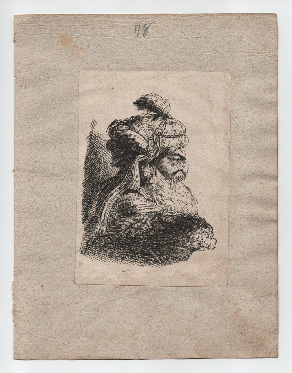  by Giovanni Benedetto (1609 64) (after) Castiglione