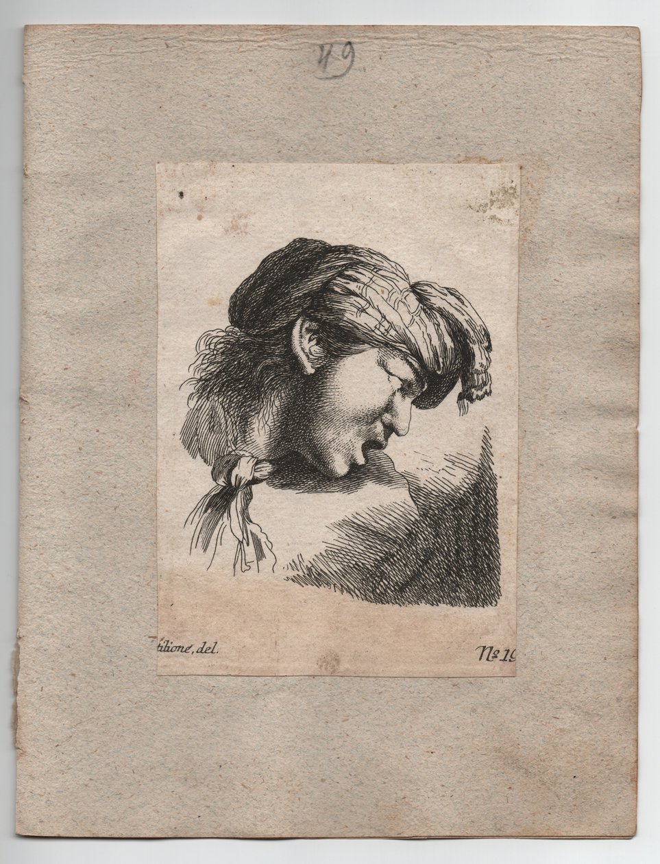  by Giovanni Benedetto (1609 64) (after) Castiglione