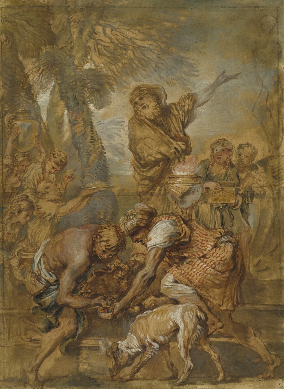 Bir Pagan Kurbanı, c.1645-50 by Giovanni Benedetto Castiglione