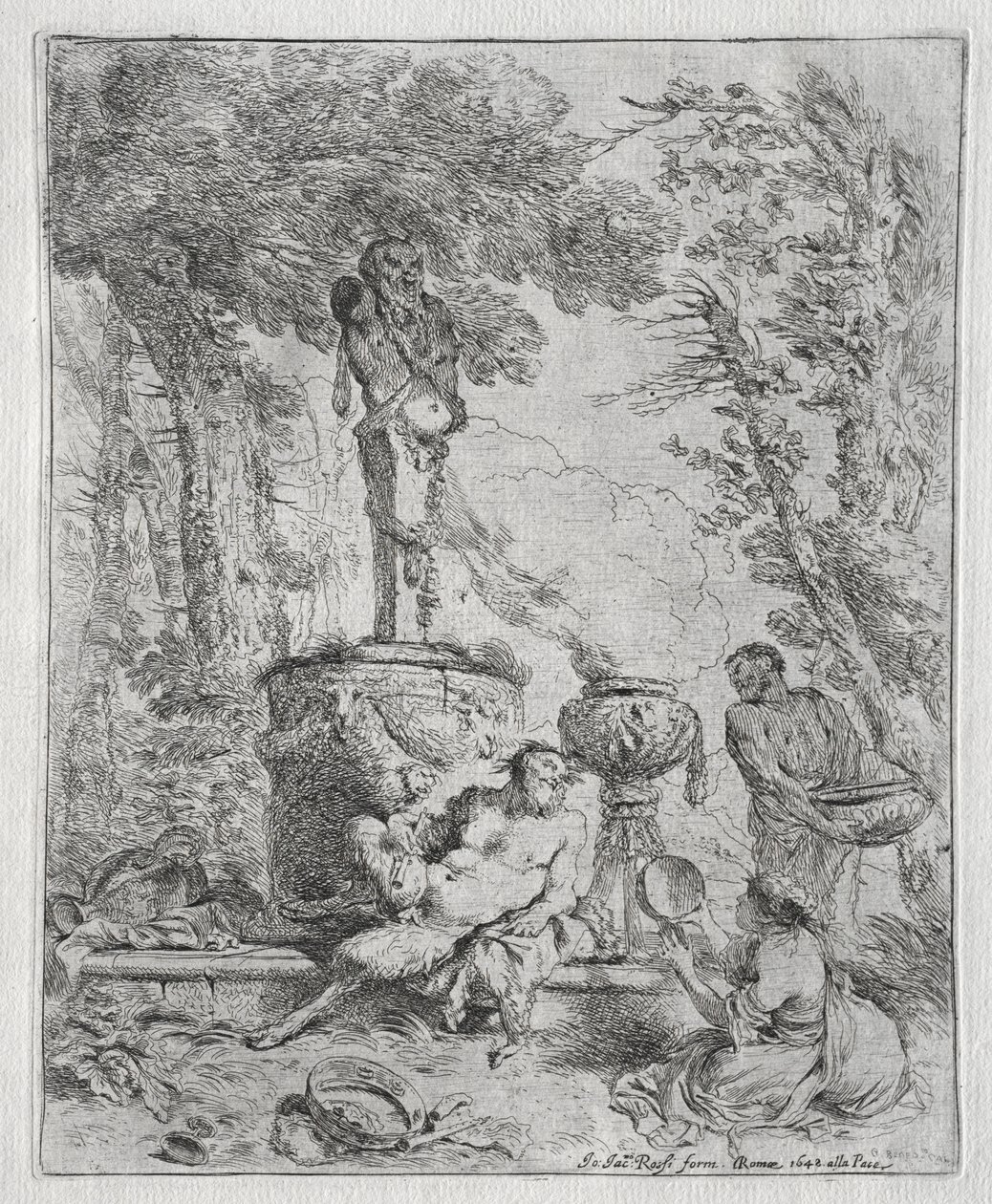 Pan Bayramı, 1648. by Giovanni Benedetto Castiglione
