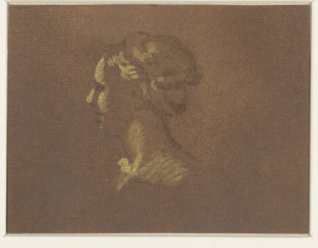 kız kafa by Giovanni Benedetto Castiglione