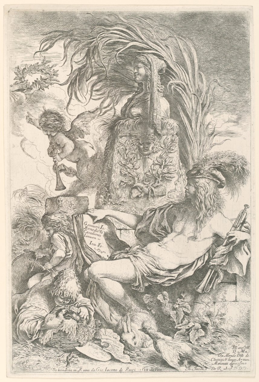 Ressamın Dehası by Giovanni Benedetto Castiglione