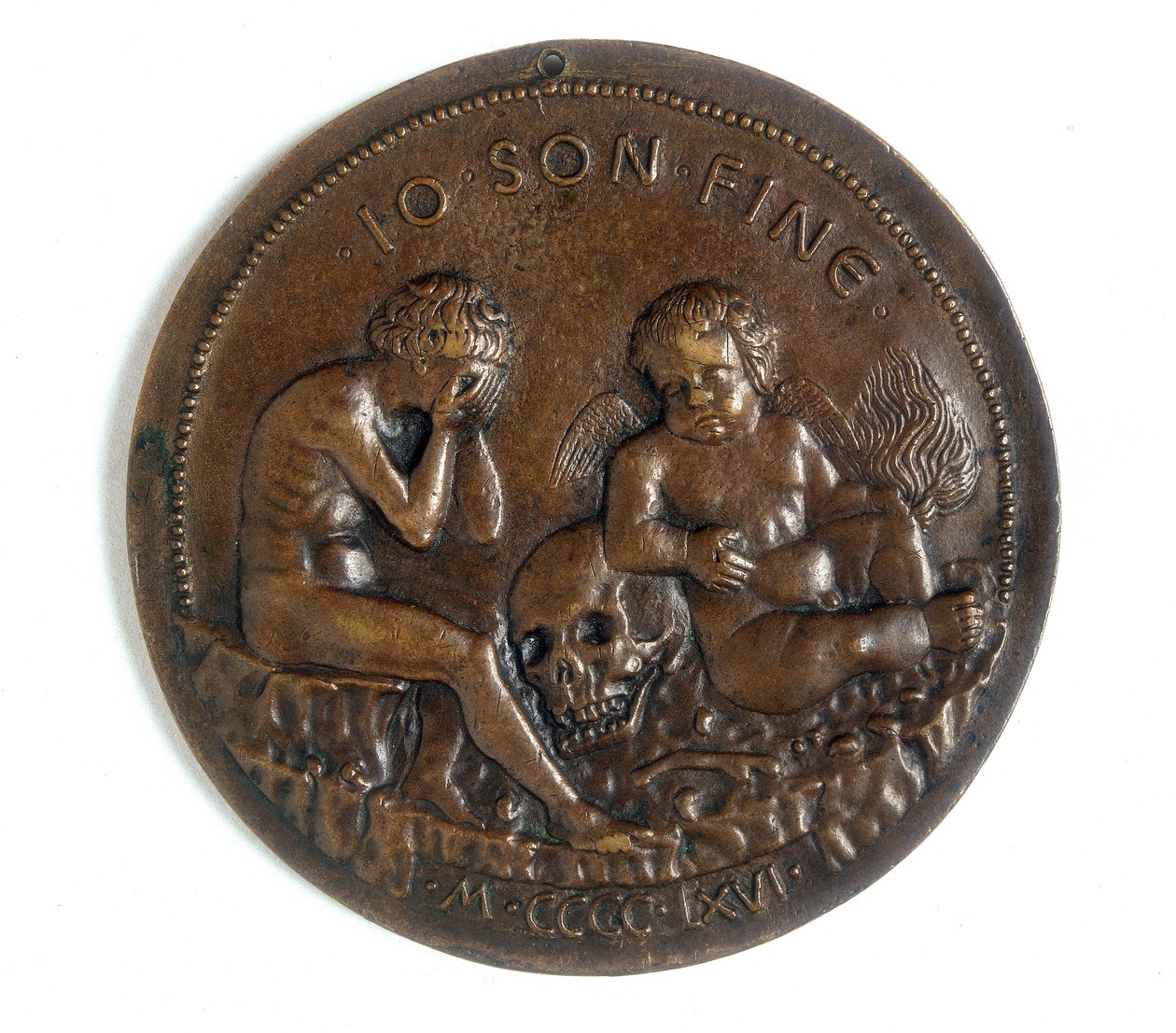 Medal depicting Antonino Pio: verso, work by Giovanni Boldù, conserved at the Galleria Estense in Modena by Giovanni Boldù