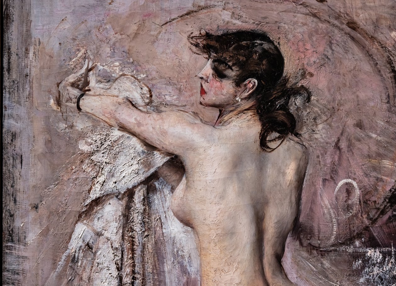 Hamamdan sonra detay by Giovanni Boldini