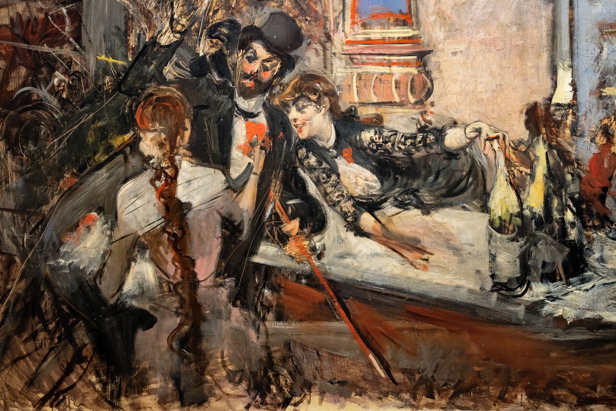 Folies Bergere'de by Giovanni Boldini