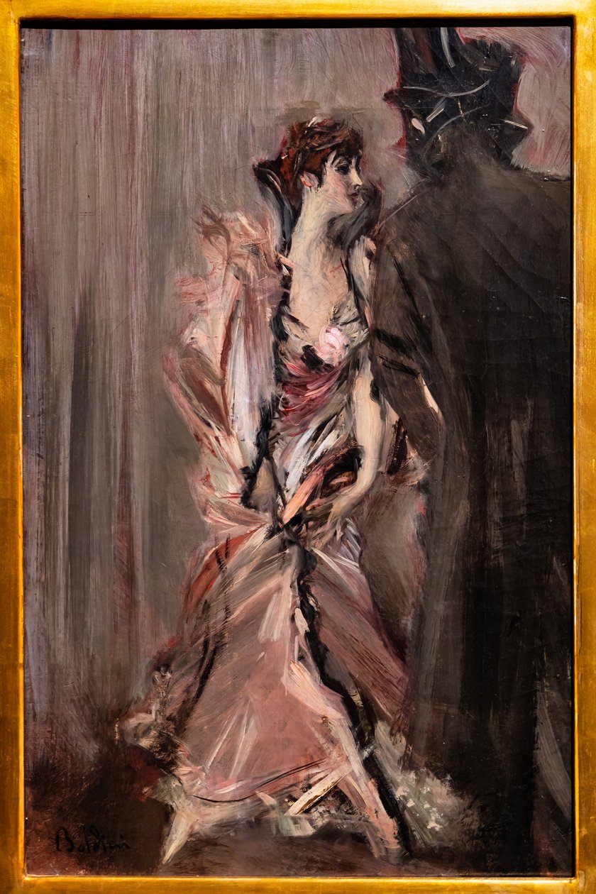 Topu Bırakmak by Giovanni Boldini