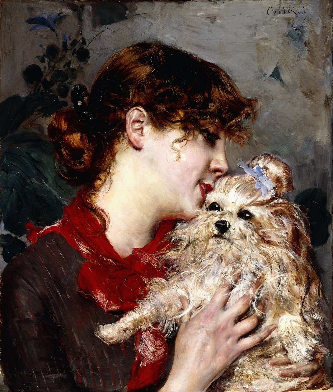 Madam Rezanne, s.1885 by Giovanni Boldini