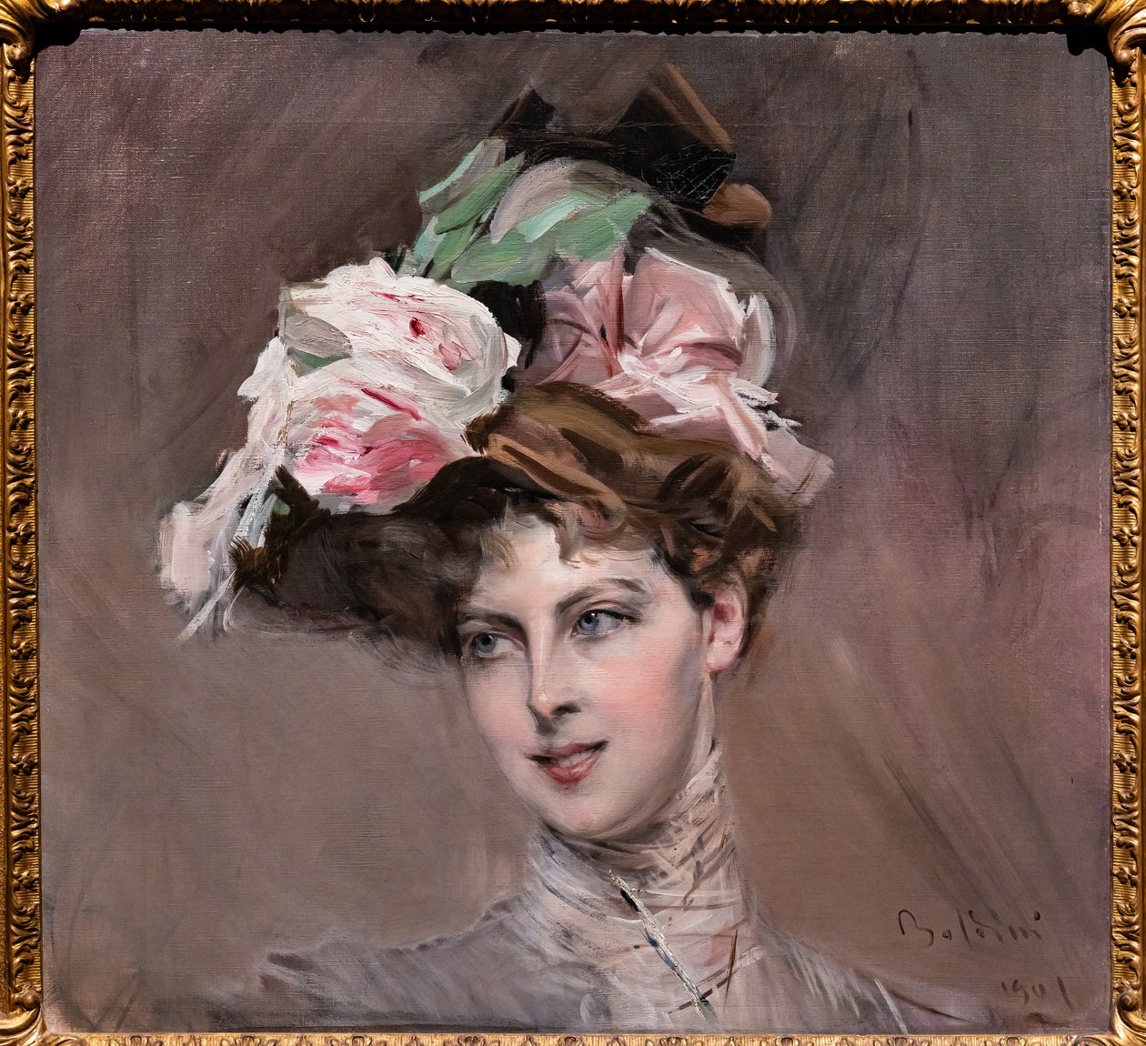 Beatrice Susanne Henriette van Bylandt'ın portresi by Giovanni Boldini