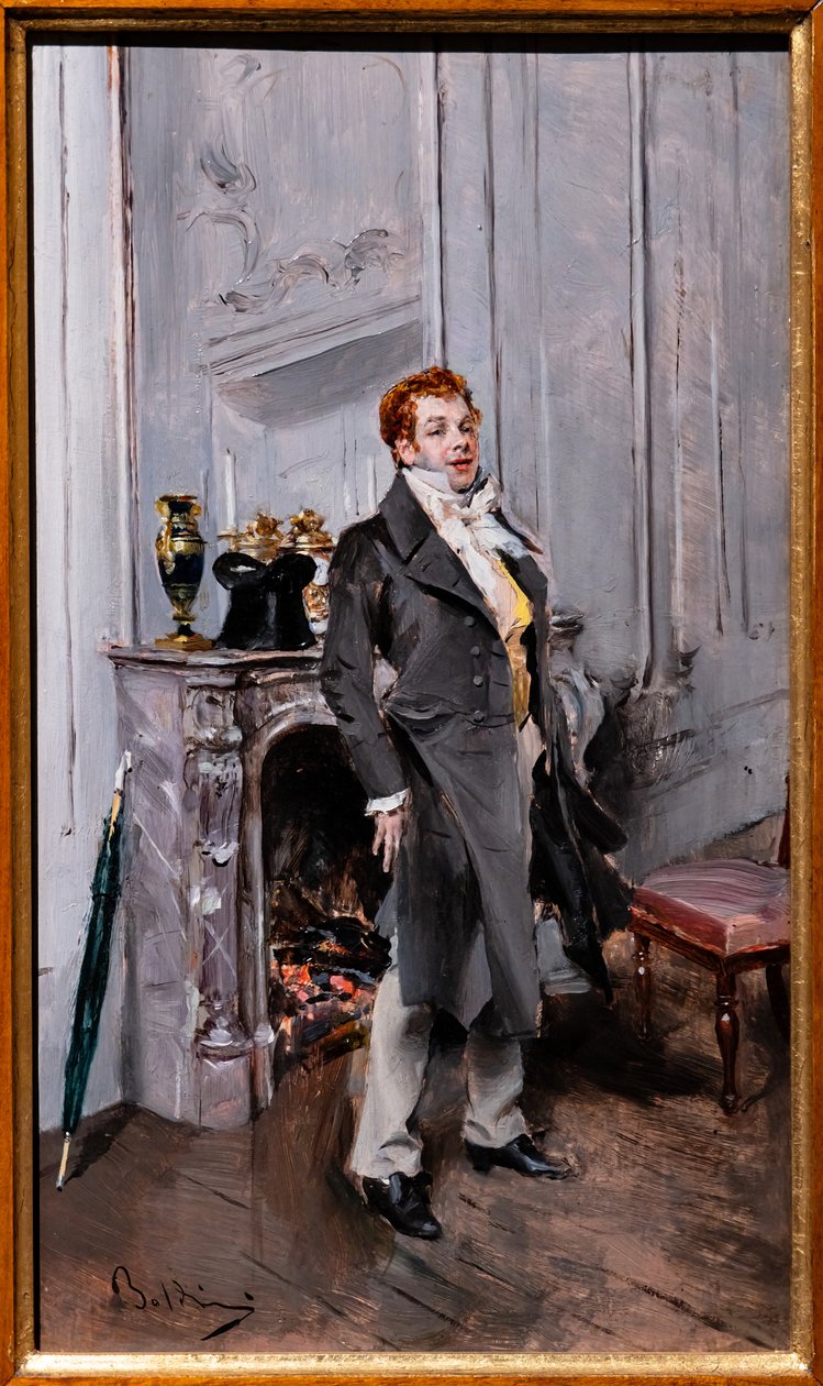 Coquelin Ainé'nin Portresi by Giovanni Boldini