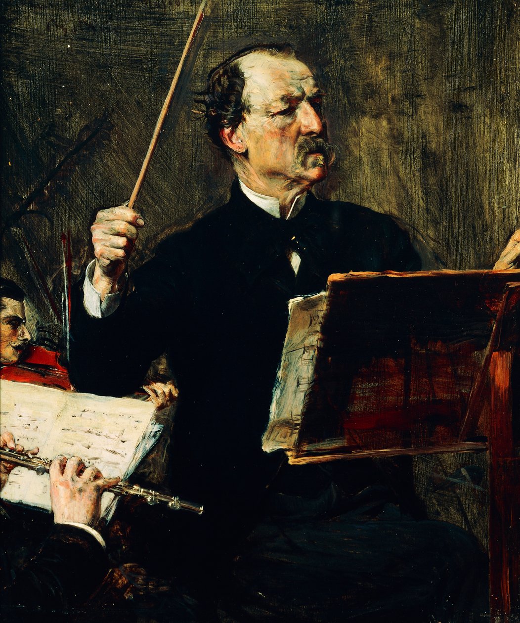 Emanuele Muzio'nun Portresi (Zibello) by Giovanni Boldini