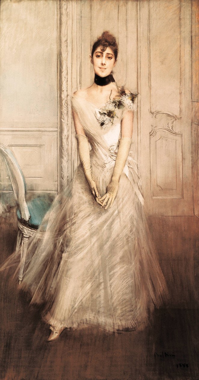 Emiliana Concha de Ossa'nın Portresi by Giovanni Boldini