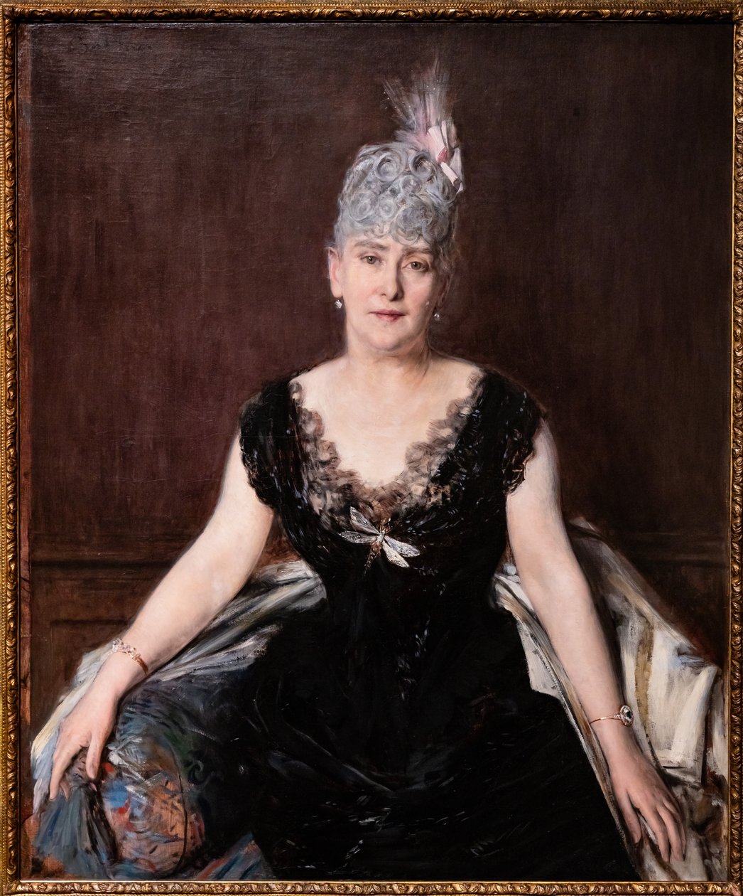 Madam Seligman'ın Portresi by Giovanni Boldini