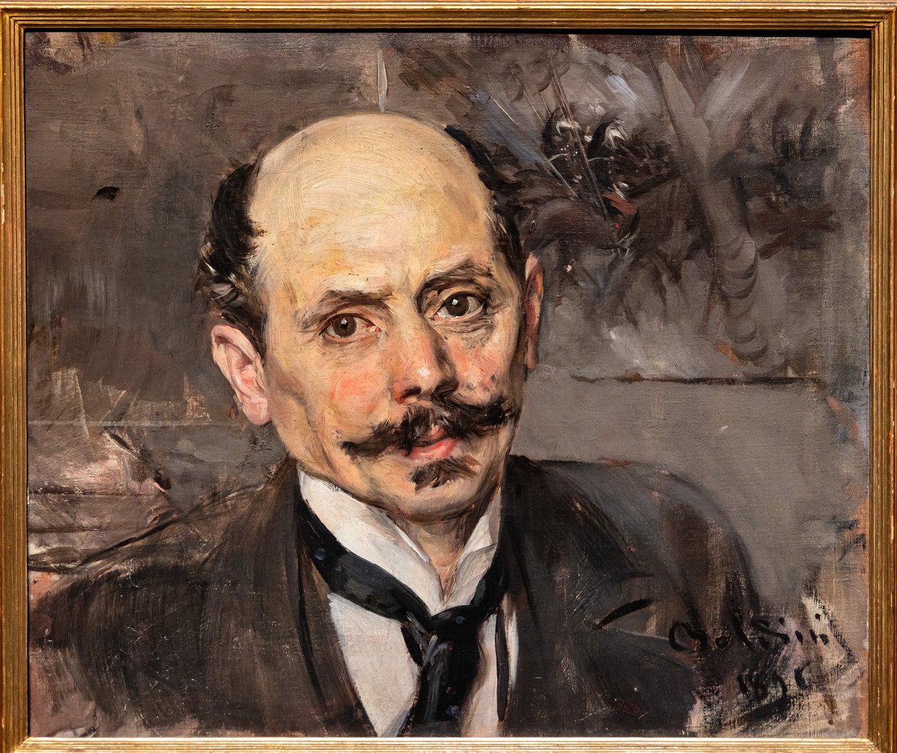 Ressam JB Edouard'ın portresi Detaylar, detay by Giovanni Boldini