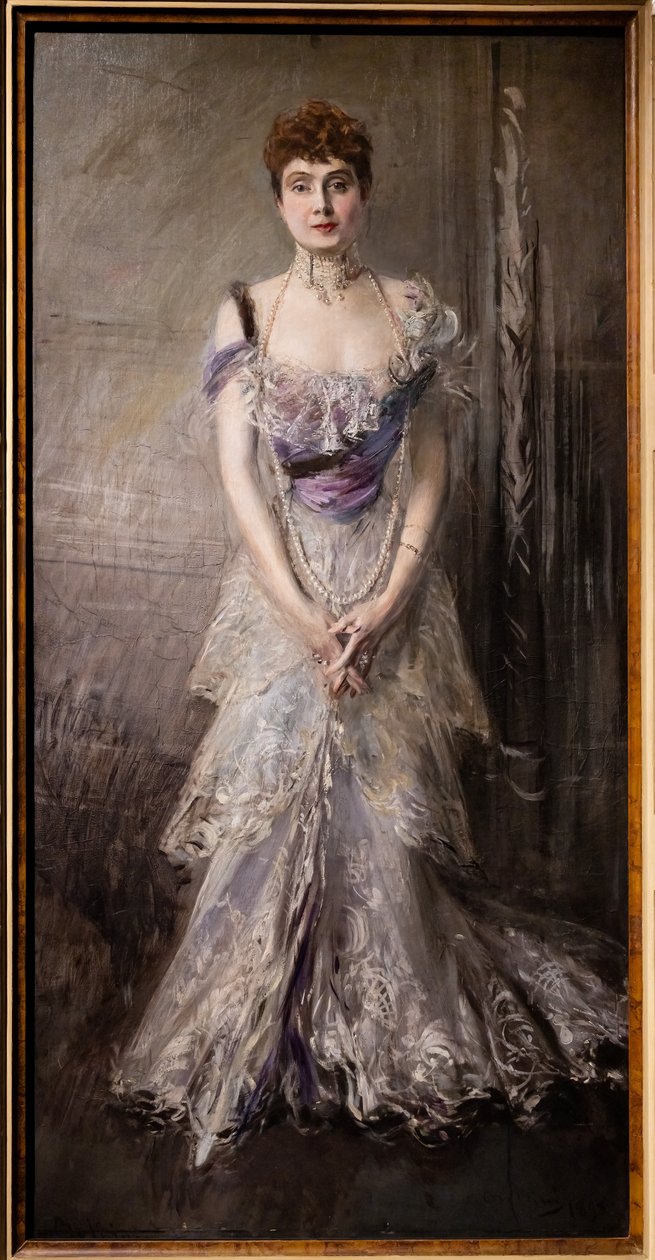 İspanya Prensesi Eulalia by Giovanni Boldini