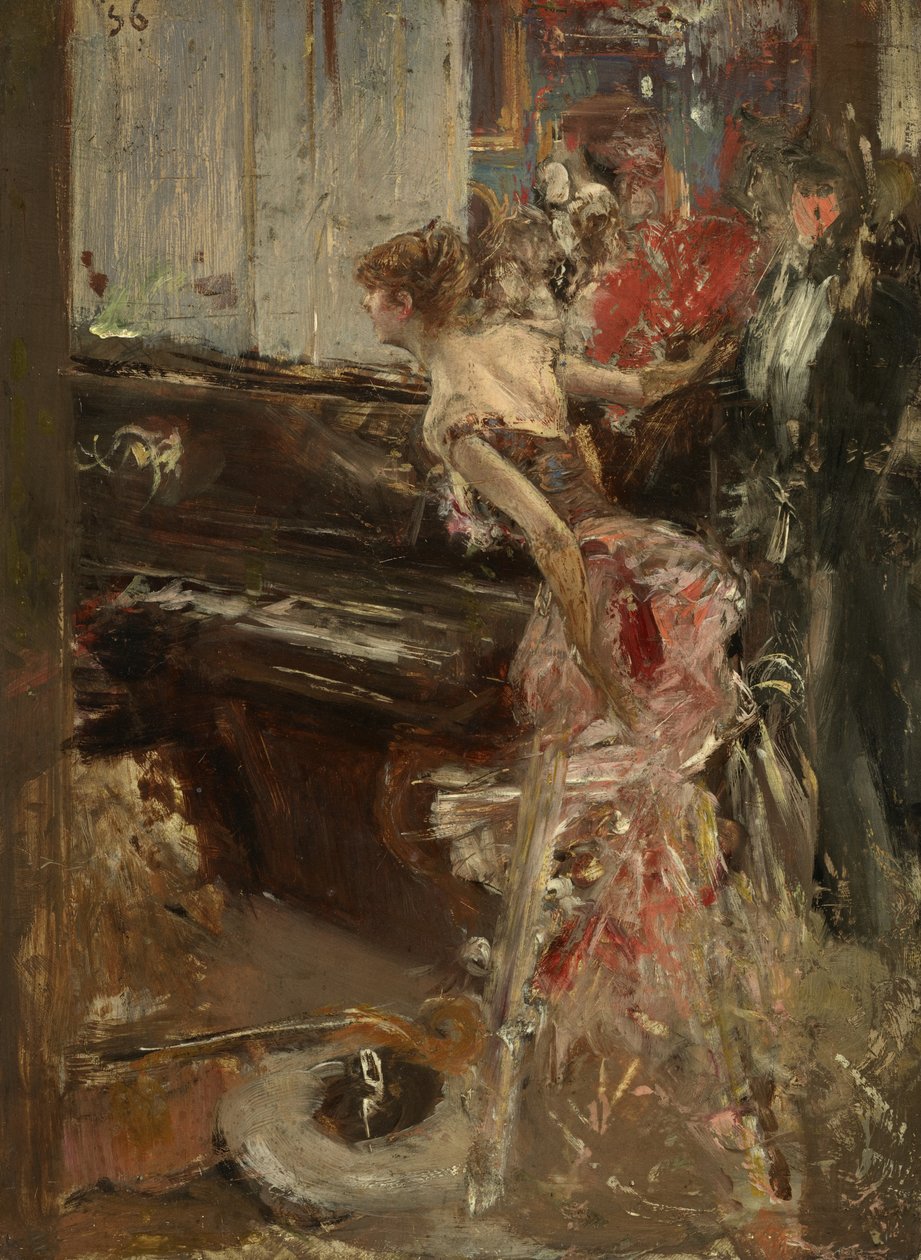 Resital, c.1884 by Giovanni Boldini