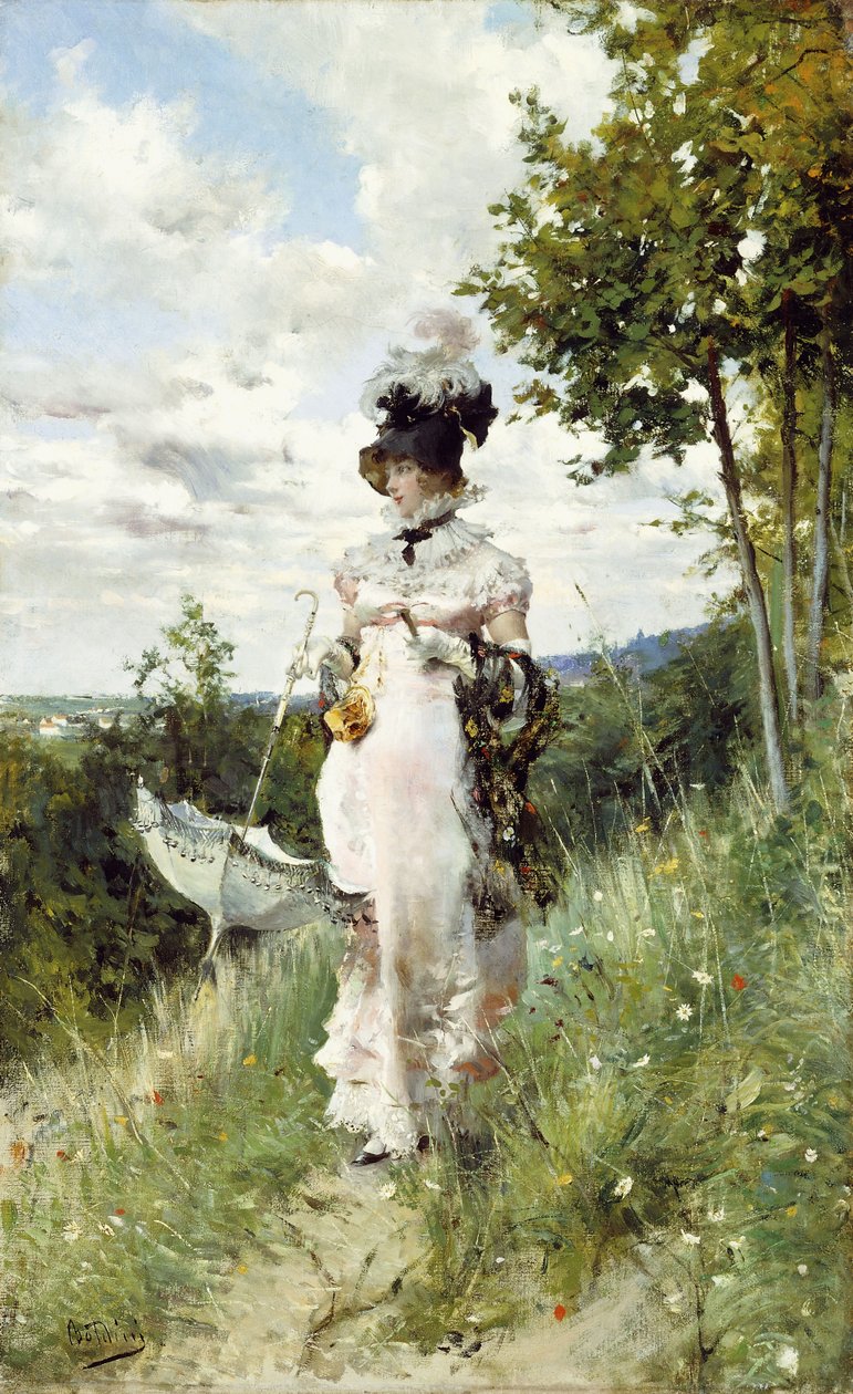 Yaz Yürüyüşü by Giovanni Boldini