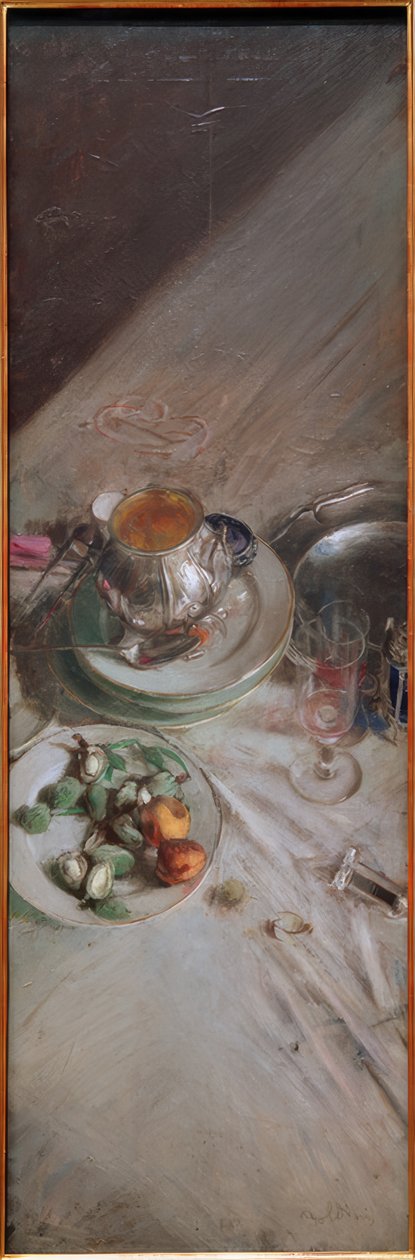 masanın köşesi by Giovanni Boldini