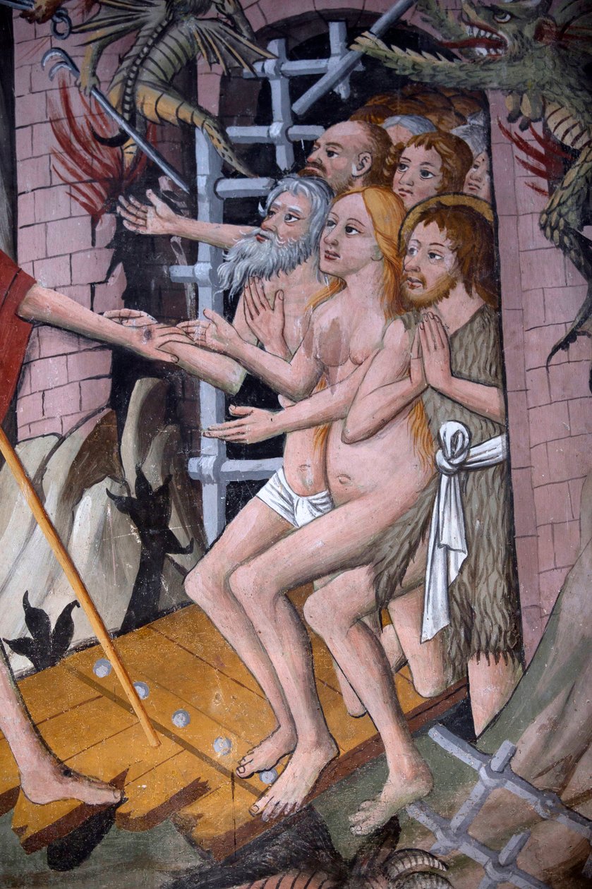 Cehenneme iniş, c.1492 by Giovanni Canavesio