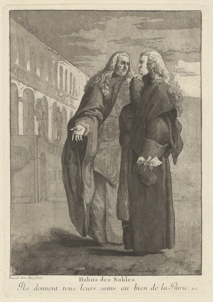 Habits des soylular (Soyluların Elbisesi) by Giovanni David