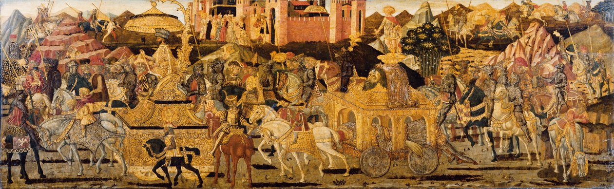 Cassone merkez paneli: Davut