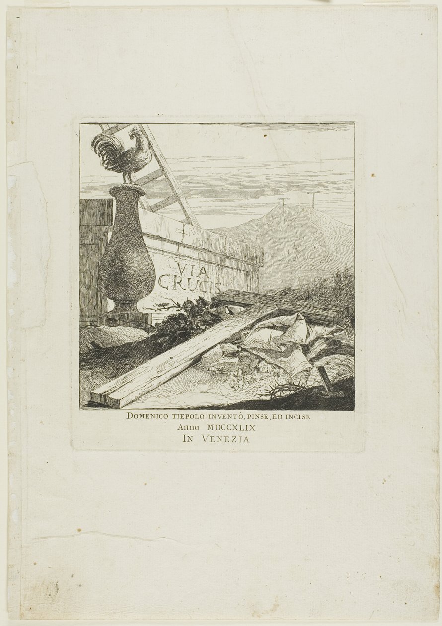 Haç İstasyonları Cephesi by Giovanni Domenico Tiepolo