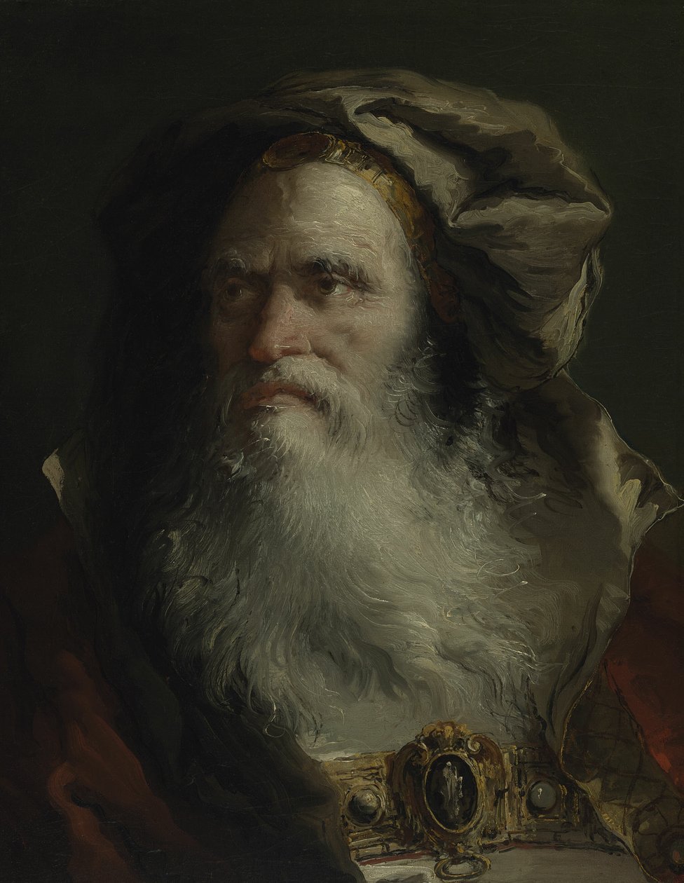 Bir Filozof Başkanı by Giovanni Domenico Tiepolo