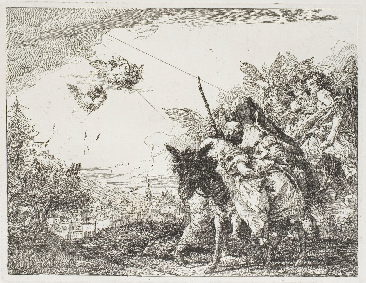  by Giovanni Domenico Tiepolo