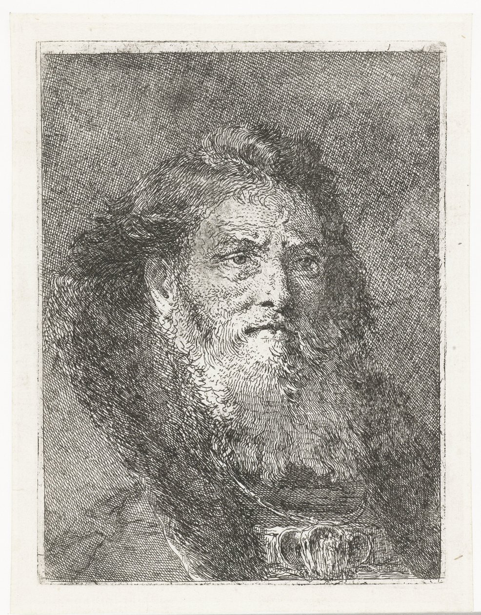 Başörtüsü olmayan adam Kafaların toplanması (dizi başlığı) Raccolta di Teste (dizi adı) by Giovanni Domenico Tiepolo