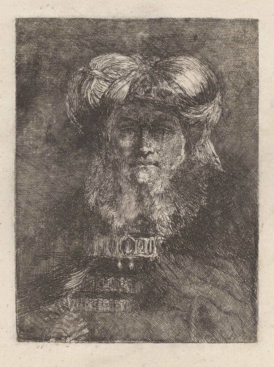 Rembrandt Tarzında Yaşlı Adam, Raccolta di Teste