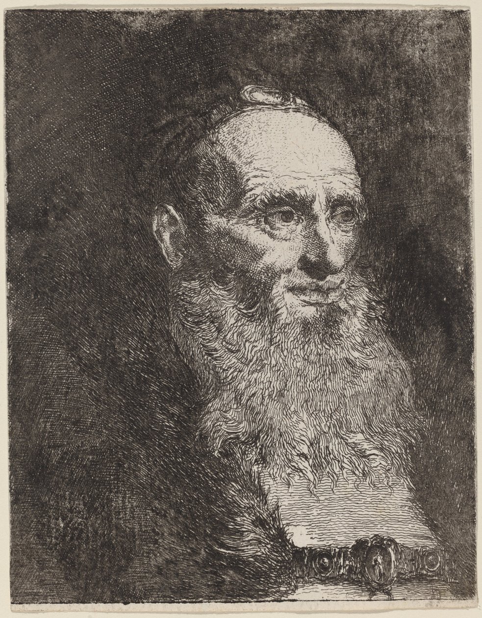 Sakallı Yaşlı Adam by Giovanni Domenico Tiepolo