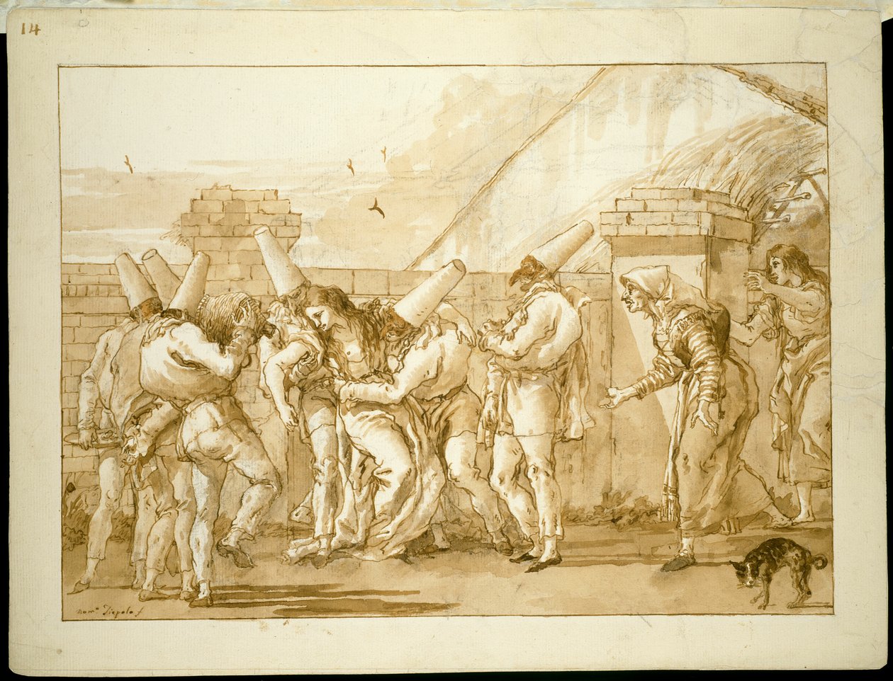  by Giovanni Domenico Tiepolo