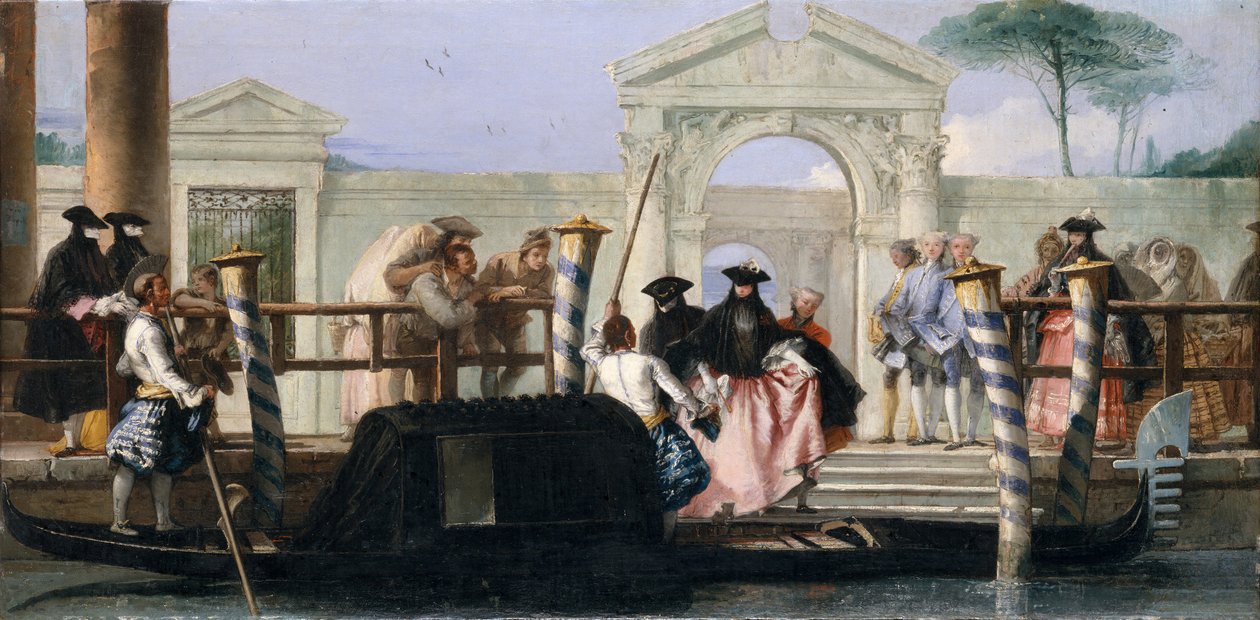 Gondolun Ayrılışı, 1760