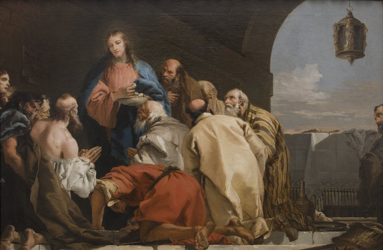 Efkaristiya Kurumu by Giovanni Domenico Tiepolo
