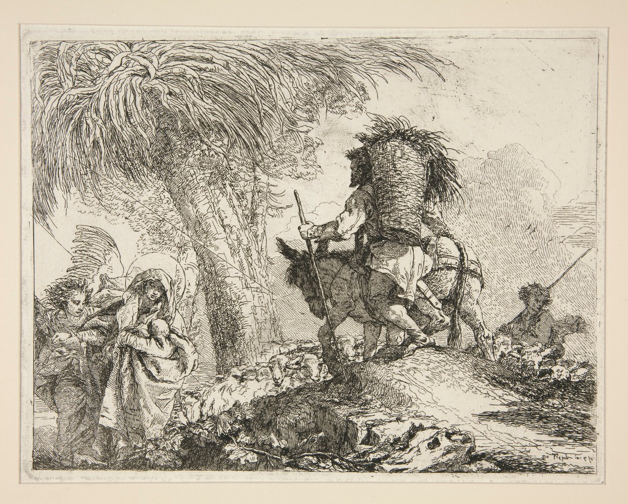 Joseph ile Bakire ve Çocuk, Egitto