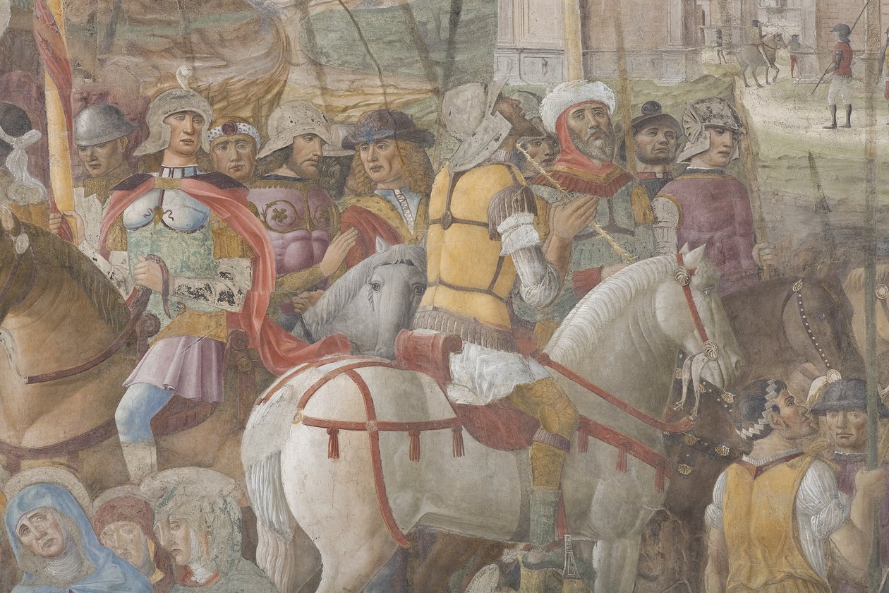Çarmıha Gerilme, 1495 (3498420 detayı) by Giovanni Donato Montorfano