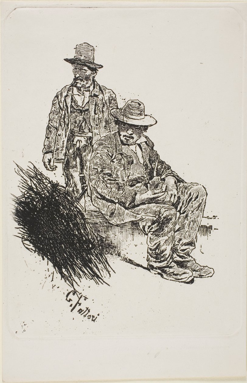 çobanlar by Giovanni Fattori