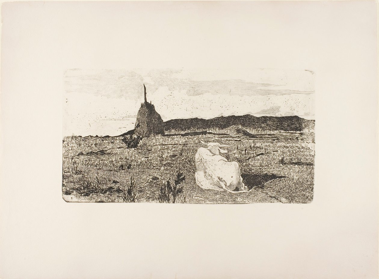 Kutsal inek by Giovanni Fattori