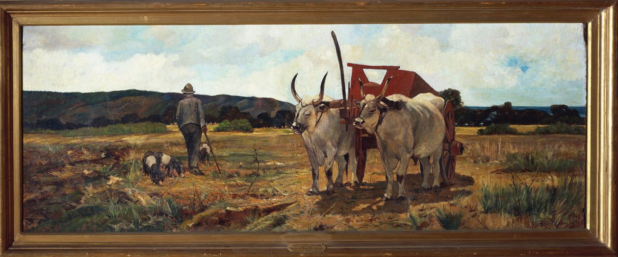 İtalya, Floransa, Toskana Maremma, yaklaşık 1894 by Giovanni Fattori